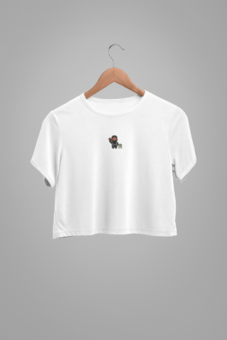 Lewis & Roscoe Pixel Art Crop Top